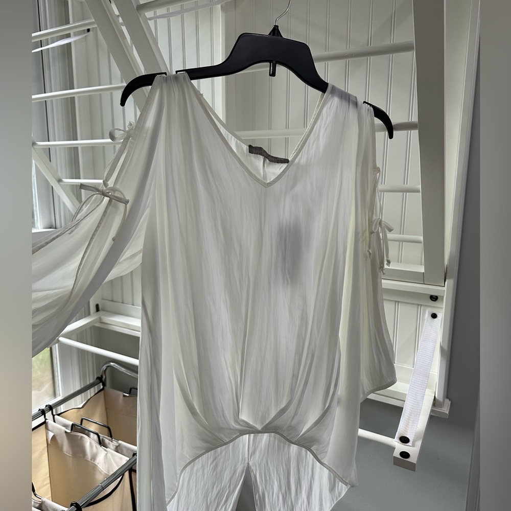 Lola and Sophie cream top